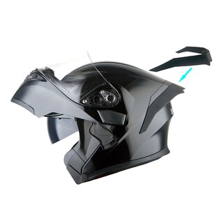 Foto 2 | Foto 2 | Casco De Moto 1storm  Modular  Integral  Negro Brillante  L - Venta Internacional.