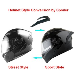 Foto 4 | Foto 4 | Casco De Moto 1storm  Modular  Integral  Negro Brillante  L - Venta Internacional.