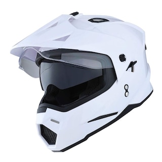 Foto 1 | Foto 1 | Casco 1storm Dual Sport Para Motocicleta Color Blanco Brillante Talla Xl - Venta Internacional.