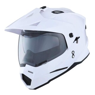 Foto 2 | Foto 2 | Casco 1storm Dual Sport Para Motocicleta Color Blanco Brillante Talla Xl - Venta Internacional.