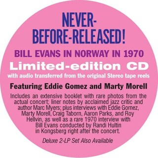 Foto 2 | Foto 2 | Cd De Música Virgin Music En Noruega: The Kongsberg Concert Bill Evans Trio - Venta Internacional.