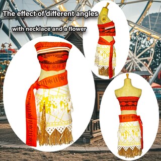 Foto 5 | Foto 5 | Disfraz Para La Princesa Hawaiana De La Isla Yoor - Venta Internacional.