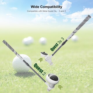 Foto 4 | Foto 4 | Dxldfks Adjunto Con Un Palo De Golf Para Meta Quest 3s/3 Y Oculus 2 - Venta Internacional.