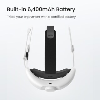 Foto 5 | Foto 5 | Correa De Cabezal De Batería Con Diseño Kiwi Spc De 6400 Mah Para Meta Quest 3 - Venta Internacional.