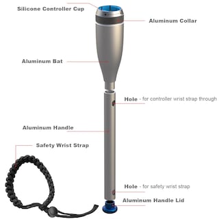 Foto 3 | Foto 3 | Accesorio De Bate De Béisbol Vr Yezro Para Meta Quest 3/quest 3s - Venta Internacional.