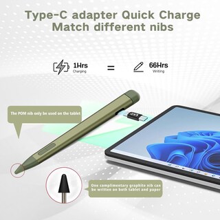 Foto 6 | Foto 6 | Lápiz Capacitivo Jvkzaen Slim Pen 2 Para Microsoft Surface - Venta Internacional.