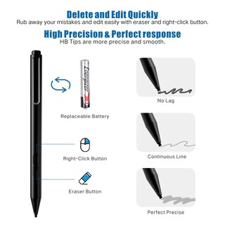 Foto 2 | Foto 2 | Lápiz Capacitivo Jvkzaen Para Surface Pro 11/10/9/8/x/7+/6/5/4/3 - Venta Internacional.