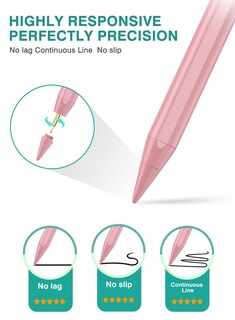 Foto 5 | Foto 5 | Lápiz Capacitivo Jamjake Para Ipad Pencil De Segunda Generación Con Palm Rechaze Color Rosa - Venta Internacional.