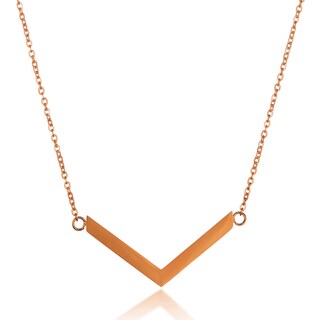 Foto 1 | Foto 1 | Collar Elya Jewelry De Acero Inoxidable Chapado En Oro Rosa Para Mujer - Venta Internacional.