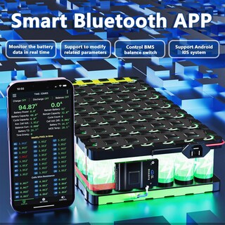 Foto 4 | Foto 4 | Sistema De Gestión De Baterías Jkbms Smart 8s-24s 24v-72v 150a - Venta Internacional.