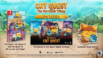 Foto 2 | Foto 2 | Videojuego Maximum Entertainment Cat Quest Fur-tastic Trilogy - Venta Internacional.