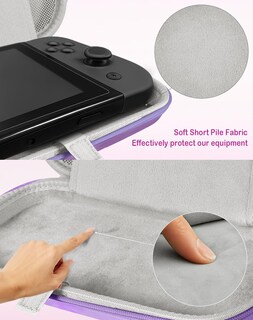 Foto 3 | Foto 3 | Funda De Transporte Gurgitat Para Nintendo Switch 2 Purple 2025 - Venta Internacional.