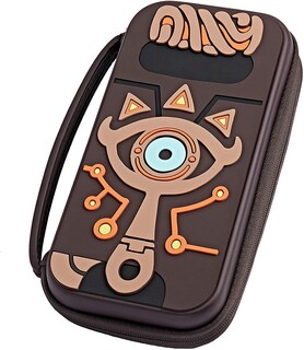 Foto 1 | Foto 1 | Funda Switch Compatible Para Nintendo Switch Y Switch Oled Estuche De Switch Zelda Case Switch Portátil Marrón