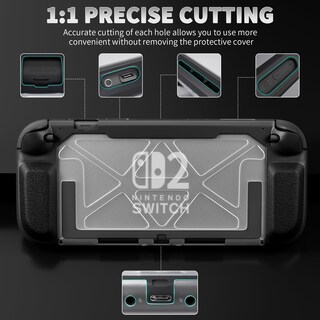 Foto 5 | Foto 5 | Funda De Transporte Funda Protectora Y Protector De Pantalla Para Nintendo Switch 2 Rhotall - Venta Internacional.