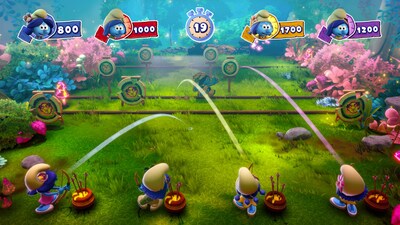 Foto 7 | Foto 7 | Videojuego Microïds The Smurf Village Party Nintendo Switch - Venta Internacional.