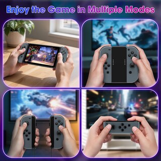 Foto 5 | Foto 5 | Controlador Inalámbrico Kihhbeii De Nintendo Switch Con Control De Movimiento - Venta Internacional.