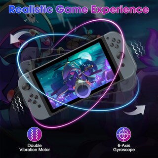 Foto 6 | Foto 6 | Controlador Inalámbrico Kihhbeii De Nintendo Switch Con Control De Movimiento - Venta Internacional.