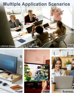 Foto 5 | Foto 5 | Divisor Ethernet Liezhua 1 A 4 - 1000 Mbps De Alta Velocidad - Venta Internacional.