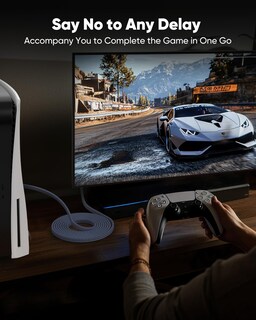 Foto 7 | Foto 7 | Cable Ethernet Snowkids Cat 8 30 Pies 40 Gbps 2000 Mhz Rj45 Dorado - Venta Internacional.