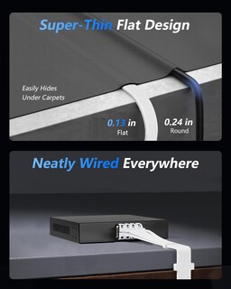 Foto 4 | Foto 4 | Cable Ethernet Busohe Cat 8 10 Pies 2 Unidades 40 Gbps 2000 Mhz Rj45 - Venta Internacional.