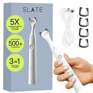 Foto 1 | Foto 1 | Hilo Dental Eléctrico Slate 3 En 1 Con 3 Velocidades Para El Cuidado De Los Dientes Y Las Encías - Venta Internacional.