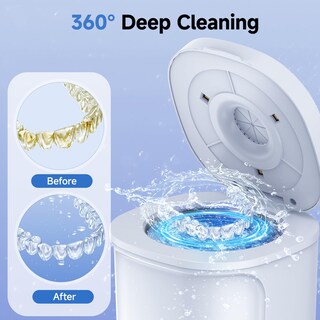 Foto 3 | Foto 3 | Limpiador Ultrasónico De Retención Gopink 200 Ml Con Luz U/v 45 Khz - Venta Internacional.