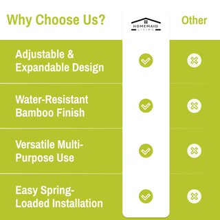 Foto 4 | Foto 4 | Separadores De Cajones Homemaid Living De Bambú Ajustables Paquete De 8 - Venta Internacional.