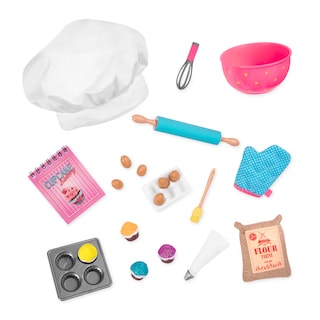 Foto 6 | Foto 6 | Muñeca Plegable Para Hornear Our Generation Jenny De 18 Pulgadas Con Accesorios - Venta Internacional.