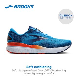 Foto 2 | Foto 2 | Zapatillas Para Correr Brooks Ghost 16 Bonnie Blue/orange 9.5us Para Hombre - Venta Internacional.