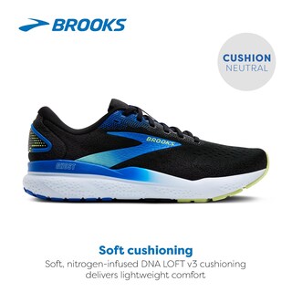 Foto 2 | Foto 2 | Zapatillas Para Correr Brooks Ghost 16 Para Hombre Negro/cobalto/amarillo Neón - Venta Internacional.