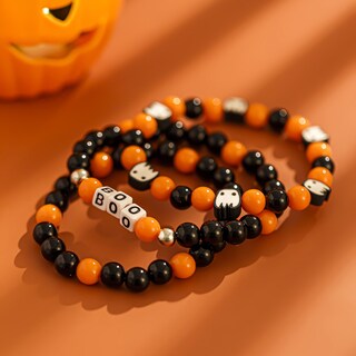 Foto 4 | Foto 4 | Pulsera Colgante De Halloween Con Dibujos Animados De Calabazas Divertida Fiesta - Venta Internacional.