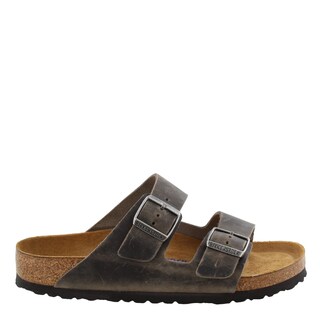Foto 2 | Foto 2 | Sandalias Birkenstock Arizona Con Plantilla Suave De Piel De Hierro Unisex - Venta Internacional.