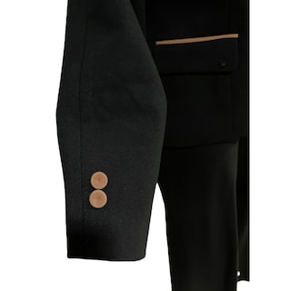 Foto 4 | Foto 4 | Conjunto De Saco Y Pantalón Negro/tabaco Para Dama Mussi