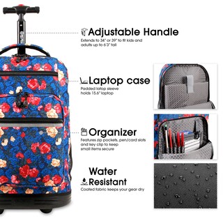 Foto 5 | Foto 5 | Mochila Enrollable J World Sundance 20 Con Funda Para Portátil - Venta Internacional.