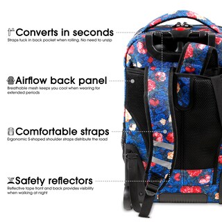 Foto 6 | Foto 6 | Mochila Enrollable J World Sundance 20 Con Funda Para Portátil - Venta Internacional.