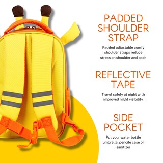 Foto 4 | Foto 4 | Mochila Twise Side-kick Preschool Para Niños Con Diseño De Jirafa - Venta Internacional.