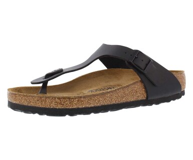 Foto 1 | Foto 1 | Sandalia Birkenstock Gizeh Para Mujer Piel Engrasada Color Negro 6 - Venta Internacional.