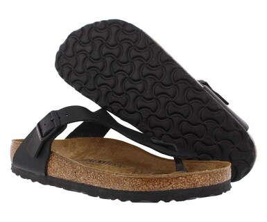 Foto 2 | Foto 2 | Sandalia Birkenstock Gizeh Para Mujer Piel Engrasada Color Negro 6 - Venta Internacional.