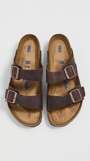 Foto 2 | Foto 2 | Sandalias Unisex Birkenstock Arizona Soft Con Plantilla De Piel 37 Eu - Venta Internacional.