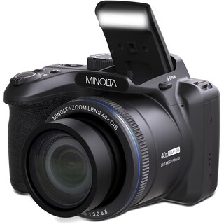 Foto 5 | Foto 5 | Cámara Digital Minolta Mn40z 20mp 40x Zoom 1080p Fhd Negra - Venta Internacional.