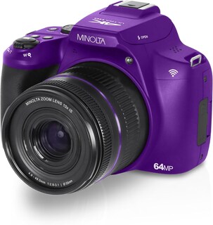 Foto 3 | Foto 3 | Cámara Digital Minolta Mnb10z 64mp 4k 10x Zoom Púrpura - Venta Internacional.