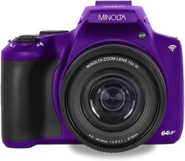 Foto 6 | Foto 6 | Cámara Digital Minolta Mnb10z 64mp 4k 10x Zoom Púrpura - Venta Internacional.