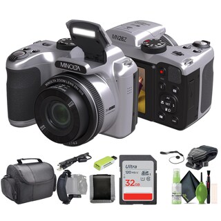 Foto 1 | Foto 1 | Cámara Digital Minolta Mn26z 20mp 26x Zoom 1080p Fhd Plateada - Venta Internacional.