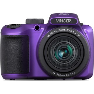 Foto 2 | Foto 2 | Cámara Digital Minolta Mn40z De 20 Mp Con Zoom De 40 Aumentos Wi-fi Color Morado - Venta Internacional.