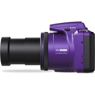 Foto 6 | Foto 6 | Cámara Digital Minolta Mn40z De 20 Mp Con Zoom De 40 Aumentos Wi-fi Color Morado - Venta Internacional.