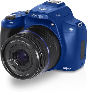 Foto 3 | Foto 3 | Cámara Digital Minolta 64mp Auto Focus 10x Zoom 4k Azul - Venta Internacional.