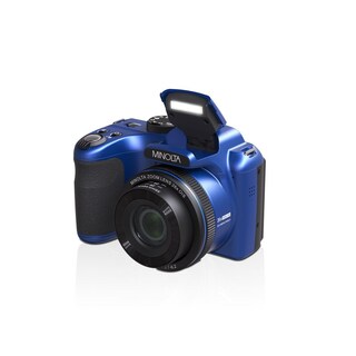 Foto 2 | Foto 2 | Cámara Digital Minolta Mn26z 20mp 26x Zoom 1080p Azul - Venta Internacional.
