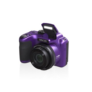Foto 2 | Foto 2 | Cámara Digital Minolta Mn26z 20mp 26x Zoom 1080p Fhd Púrpura - Venta Internacional.