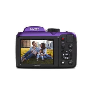 Foto 5 | Foto 5 | Cámara Digital Minolta Mn26z 20mp 26x Zoom 1080p Fhd Púrpura - Venta Internacional.