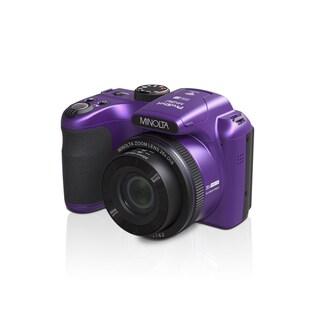 Foto 6 | Foto 6 | Cámara Digital Minolta Mn26z 20mp 26x Zoom 1080p Fhd Púrpura - Venta Internacional.
